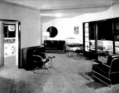 Brick House Interior, 1934